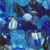Northern Bead Deluxe 50 gram Blue Mix 